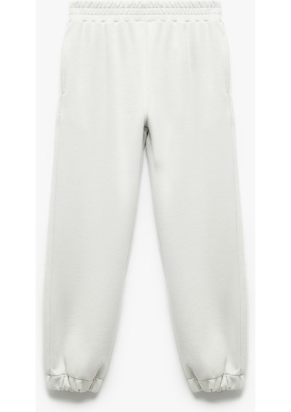 Pamuklu Beli Lastikli Basic Jogger Eşofman Altı