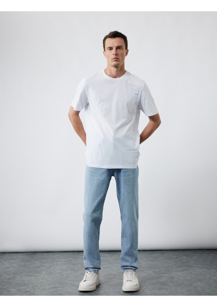 Regular Fit Kısa Kollu Bisiklet Yaka Pamuklu 3'lü Basic Tişört Seti