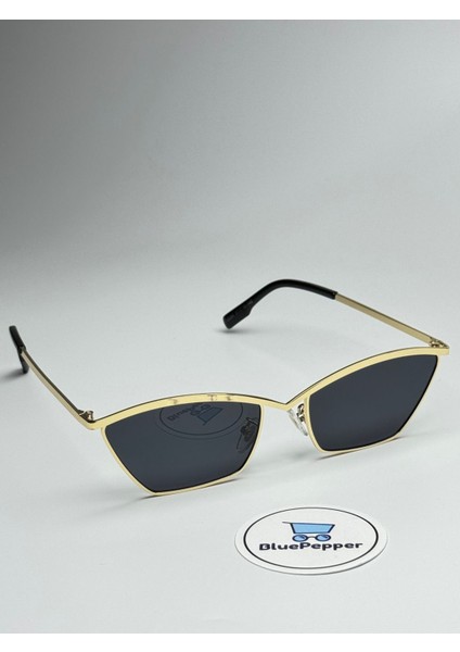 Lorent V2 Siyah Güneş Gözlüğü Cateye Gold Çerçeve 57 Ekartman fiyatları