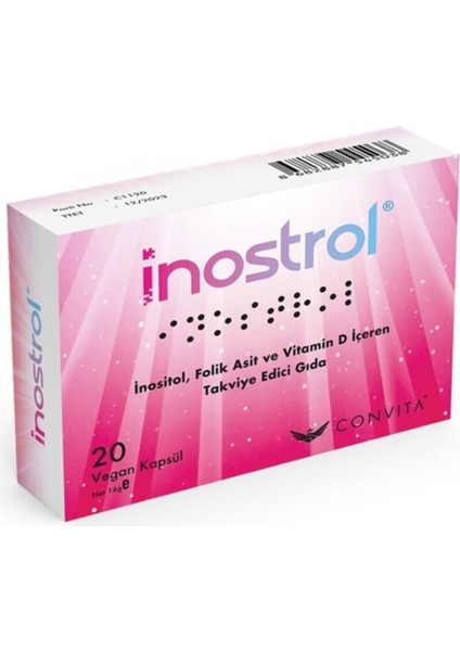 Asfstore Inostrol 20 Vegan Kapsül