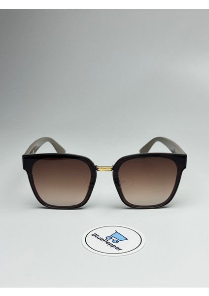 Deor V2 Siyah Güneş Gözlüğü Büyük Çerçeve Kahve Cam Renkli 63 Ekartman fiyatları