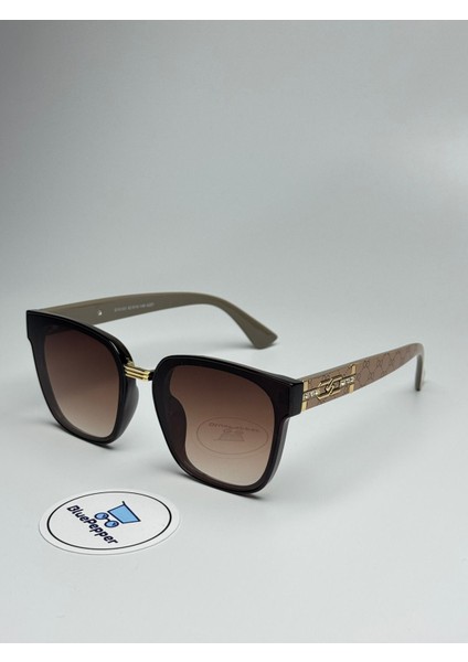 Deor V2 Siyah Güneş Gözlüğü Büyük Çerçeve Kahve Cam Renkli 63 Ekartman modelleri