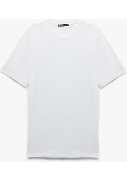 Regular Fit Kısa Kollu Bisiklet Yaka Pamuklu 3'lü Basic Tişört Seti fırsatları