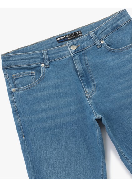 Normal Bel Pamuklu Skinny Fit Jean Pantolon - Michael Jean modelleri