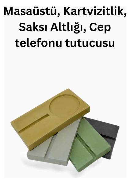 Minimalist Tasarım Ofis / Çalışma Masası Aksesuarı - Boyanabilir DIY (Kendin Yap) modelleri