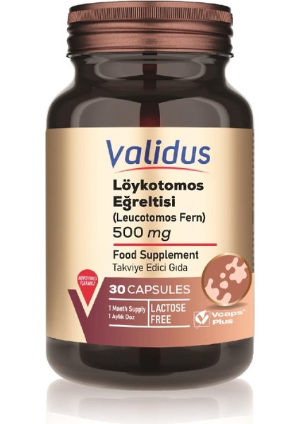 Löykotomos Fern 500 mg 30 Capsules