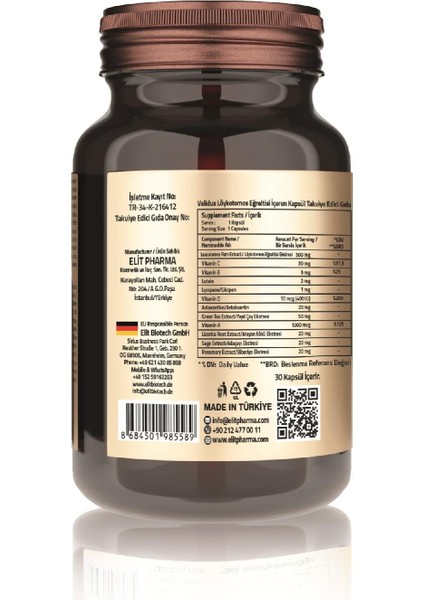 Löykotomos Fern 500 mg 30 Capsules fiyatları