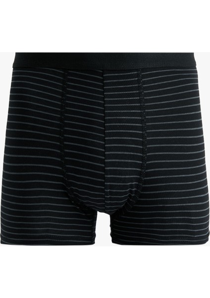 Çizgili Pamuklu 3'lü Boxer Seti indirimleri