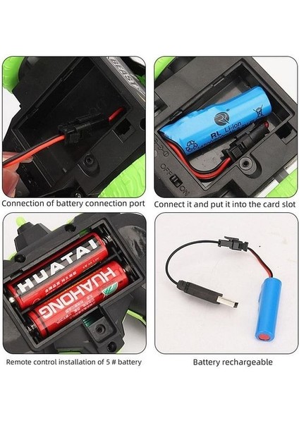 Spın Stunt Car Buharlı 360 Şarjlı Uk Ff Hg4 45 (Kırmızı) modelleri