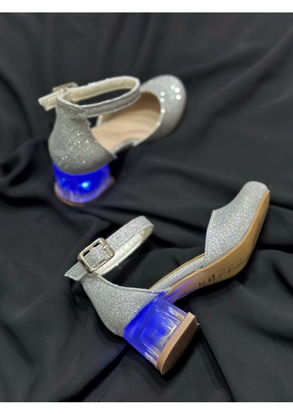 Işıklı Çocuk Topuklu Ayakkabı, Çocuk Topuklu Ayakkabı, Çocuk Abiye Ayakkabı modelleri