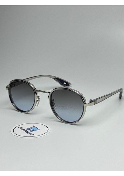 Rayven Siyah Güneş Gözlüğü Yuvarlak Gri Çerçeve 55-18-140 Ekartman