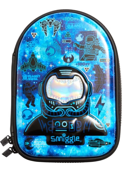 Smiggle - Bright Side Hardtop Astronot Kalem Kutusu