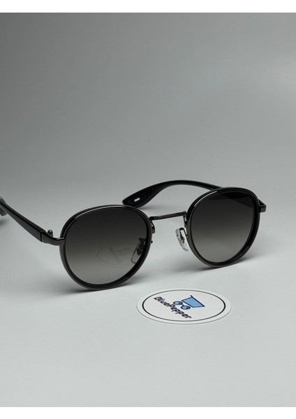 Rayven Siyah Güneş Gözlüğü Yuvarlak Siyah Çerçeve 55-18-140 Ekartman modelleri