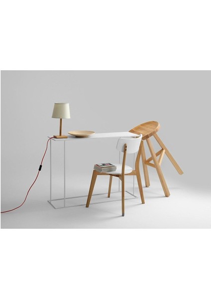 Mee Beyaz Metal Dresuar Konsol