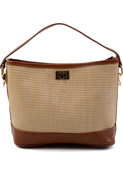 Bej Taba Kadın El Çantası C06569000128