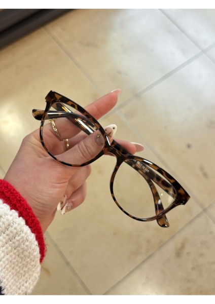 Talya Cateye Leopar Mavi Işık Filtreli Ekran Gözlüğü Optik Uyumlu Camları Değişebilir fiyatları