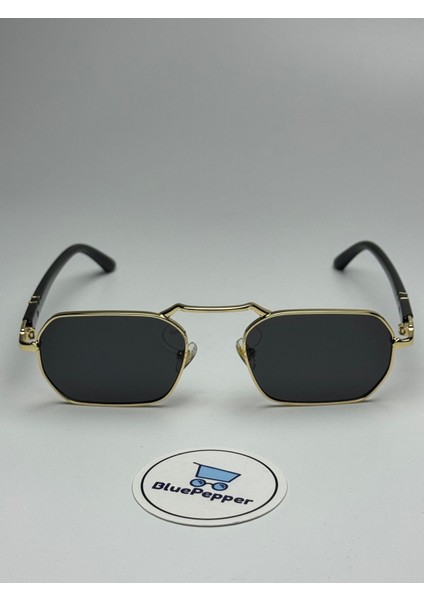 Eşref Tek Model Güneş Gözlüğü Siyah Sap - Siyah Cam - UV400 Korumalı - 55 Ekartman fiyatları