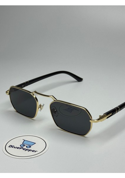 Eşref Tek Model Güneş Gözlüğü Siyah Sap - Siyah Cam - UV400 Korumalı - 55 Ekartman fırsatları