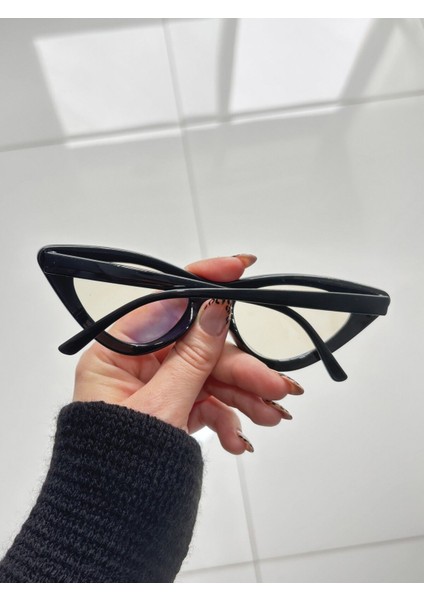 Hallowe Black Mavi Işık Filtreli Ekran Gözlüğü Optik Uyumlu Camları Değişebilir modelleri