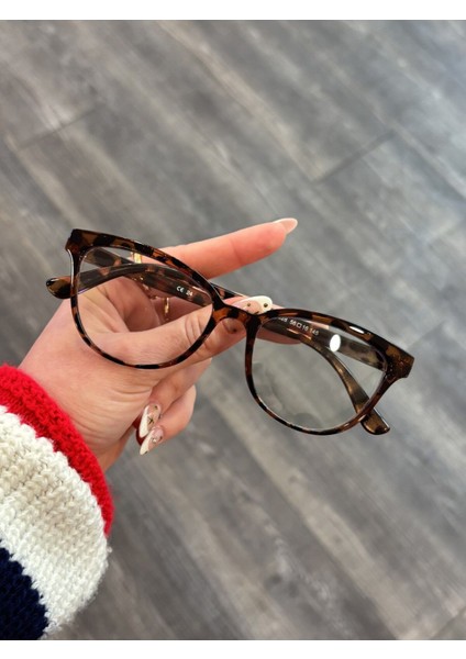 Talya Cateye Leopar Mavi Işık Filtreli Ekran Gözlüğü Optik Uyumlu Camları Değişebilir fırsatları