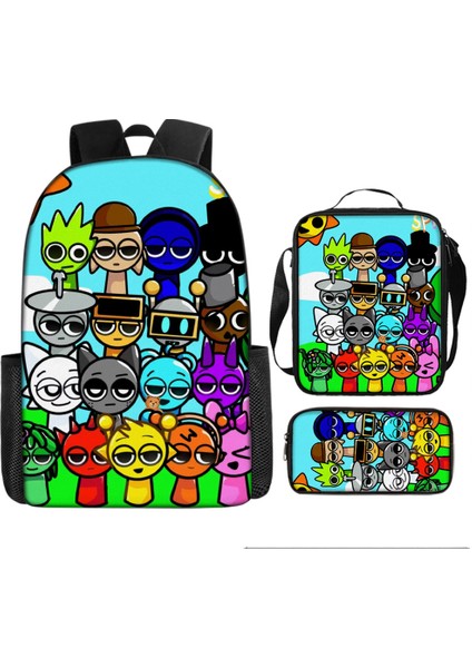 Üçlü Okul Çantası Seti (Yurt Dışından)