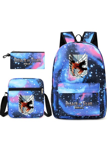 Üçlü Okul Çantası Seti (Yurt Dışından)
