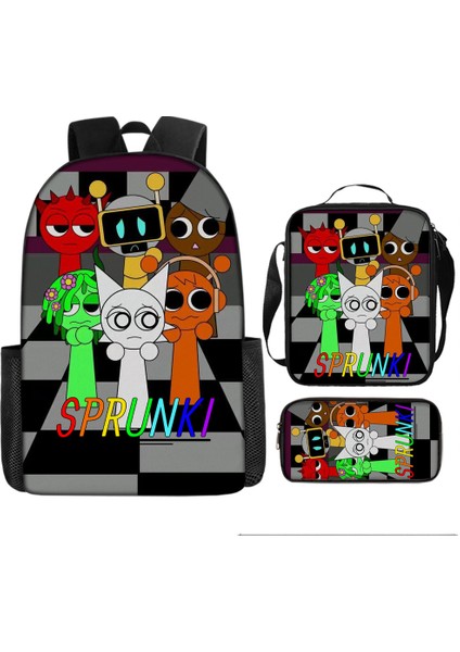 Üçlü Okul Çantası Seti (Yurt Dışından)