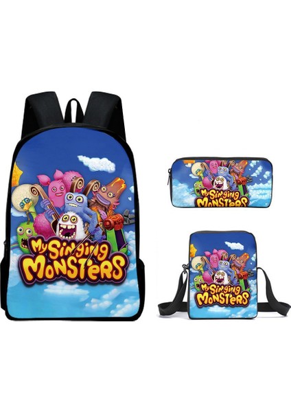 Üçlü Okul Çantası Seti (Yurt Dışından)