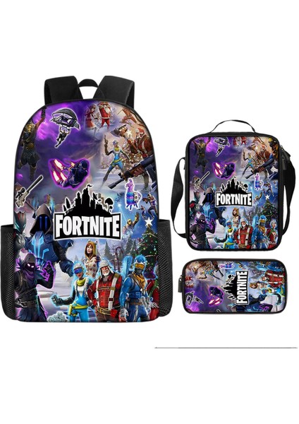 Üçlü Okul Çantası Seti (Yurt Dışından)