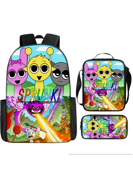 Üçlü Okul Çantası Seti (Yurt Dışından)