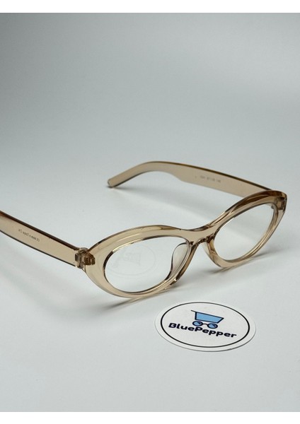 Pradıx V4 Nude Mavi Işık Filtreli Ekran Gözlüğü Optik Uyumlu Camları Değişebilir 53-20-146