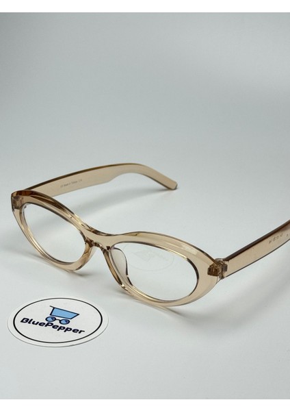 Pradıx V4 Nude Mavi Işık Filtreli Ekran Gözlüğü Optik Uyumlu Camları Değişebilir 53-20-146 modelleri