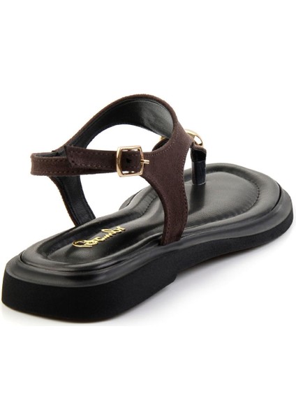 Kahve Kadın Sandalet K05606036672 fırsatları