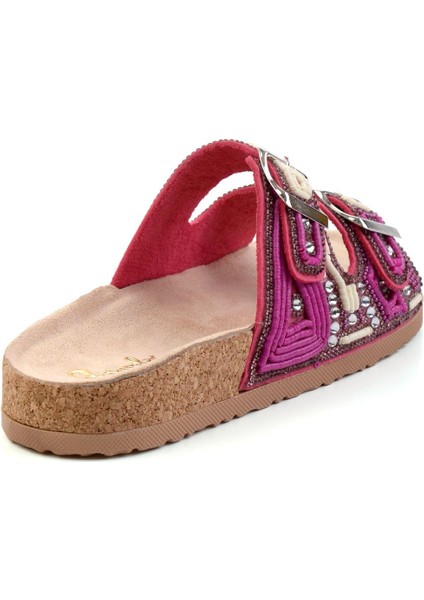 Fuşya Kadın Terlik K04678080887 fırsatları