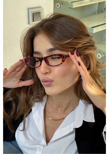 Cat Eye Retro Mavi Işık Korumalı Blue Block Ekran Gözlüğü Optik Uyumlu Camları Değişebilir modelleri