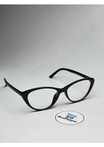 Mavi Işık Korumalı Cateye Gözlük Optik Uyumlu Camları Değişebilir 52 Ekartman modelleri