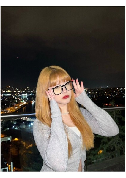 Mavi Işık Korumalı Gözlük Unisex Optik Uyumlu Camları Değişebillir