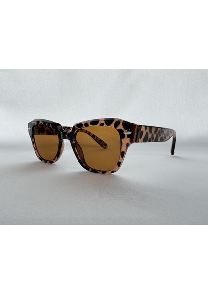 Venüs Leopar Güneş Gözlüğü Wayfarer Kahve Cam Renkli indirimleri