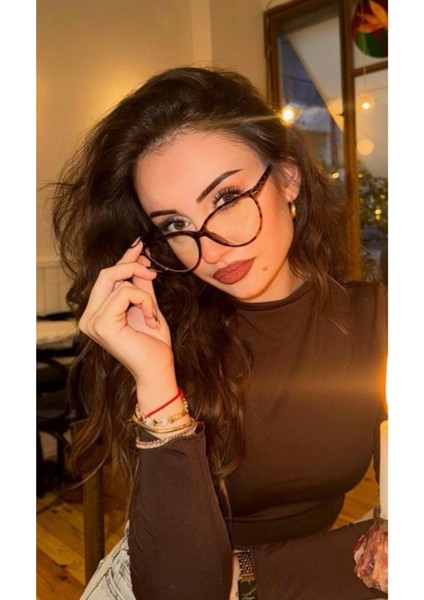 Toms Cateye Mavi Işık Filtreli Ekran Gözlüğü Optik Uyumlu Camları Değişebilir