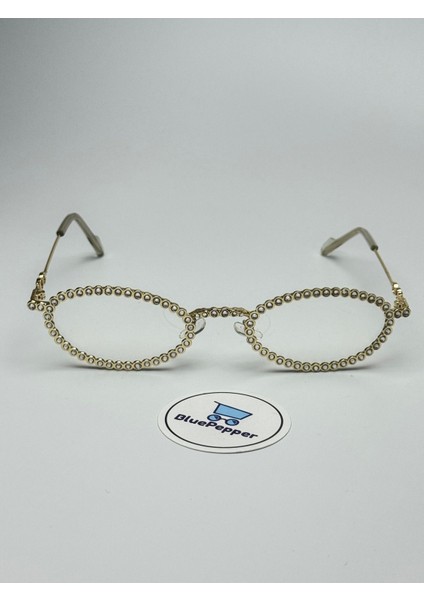 Brıde Mavi Işık Filtreli Ekran Gözlüğü Optik Uyumlu Camları Değişebilir 54 Ekartman