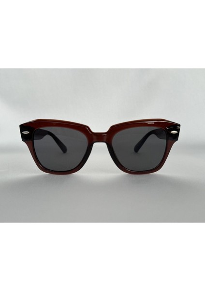 Venüs Kahve Güneş Gözlüğü Wayfarer Siyah Cam Renkli