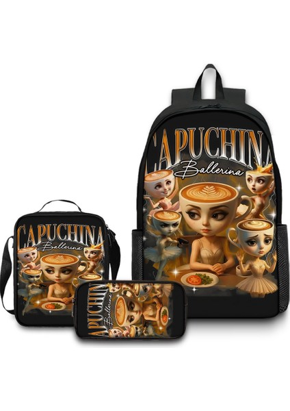 Üçlü Okul Çantası Seti (Yurt Dışından)