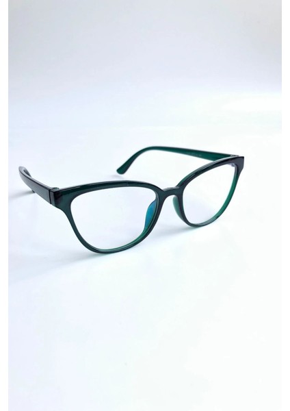 Cateye Mavi Işık Korumalı Yeşil Ekran Gözlüğü Kadın Optik Uyumlu Camları Değişebilir fırsatları