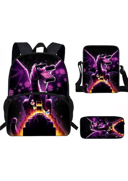 Üçlü Okul Çantası Seti (Yurt Dışından)