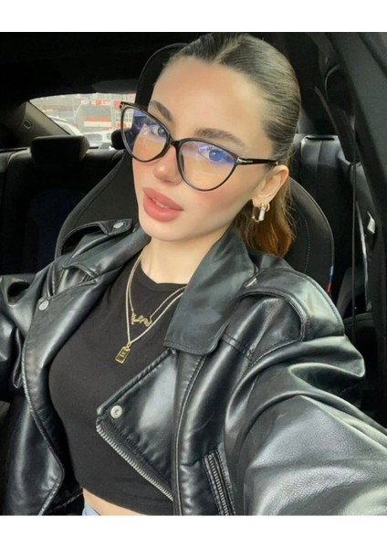 Toms Cateye Mavi Işık Filtreli Gözlük UV400 Koruma ile Modern Tasarım