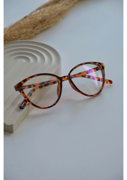 Kadın Mavi Işık Korumalı Bilgisayar Gözlüğü Cateye Voke Model modelleri