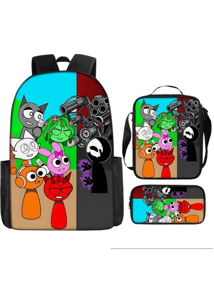 Üçlü Okul Çantası Seti (Yurt Dışından)