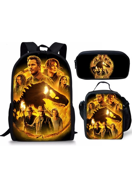 Okul Çantası Öğle Yemeği Çantası Kalem Çantası (Yurt Dışından)