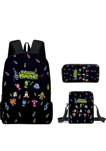 Üçlü Okul Çantası Seti (Yurt Dışından)