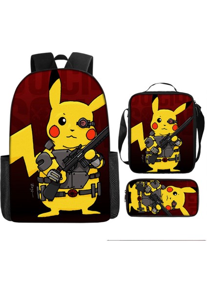 Üçlü Okul Çantası Seti (Yurt Dışından)